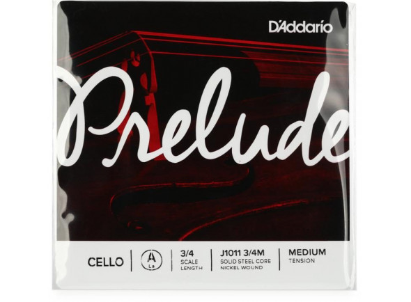Daddario  3/4 Prelude J1011 A String for Cello